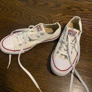 Womens white converse